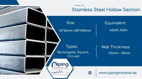 steel hollow box section sizes|hollow size chart.